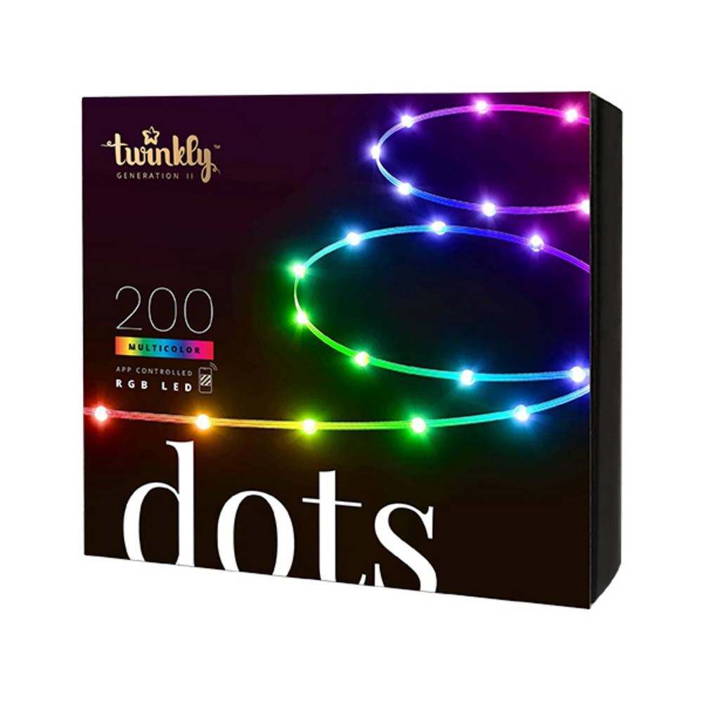 Dots – Guirlande Lumineux Flexible Contrôlé par une Application avec 200 LEDs RGB. 10 Mètres. - Image 4