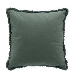 Coussin Déco à Franges "Eve" 45x45cm Verveine