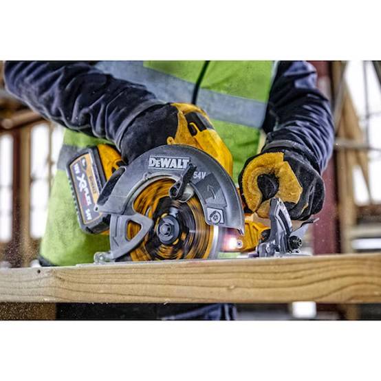 Scie circulaire 2.0 XR FLEXVOLT 54V Brushless - 190mm - DEWALT - avec 2 batteries 54V 2.0Ah - chargeur - TSTAK - DCS578T2-QW - Image 4