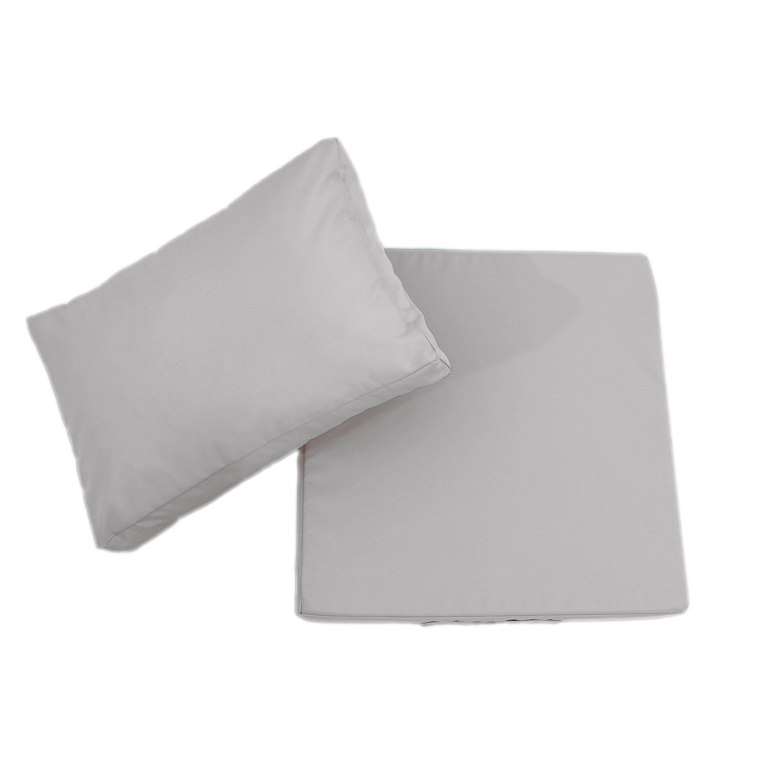 Coussins pour salon de jardin déhoussable 50x60cm Gris galet - Déco arts - Image 7