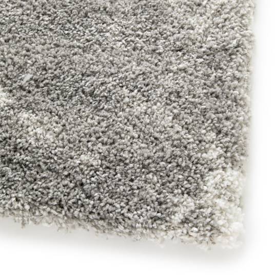 Decoweb - Tapis de salon à motif organique - Gris marbré - Veinage blanc - 160 x 230 cm - Decoweb - Image 5