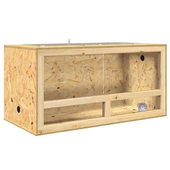 Vidaxl - Terrarium Marron 100 x 50 x 50 cm OSB vidaXL 876730 - Image 2
