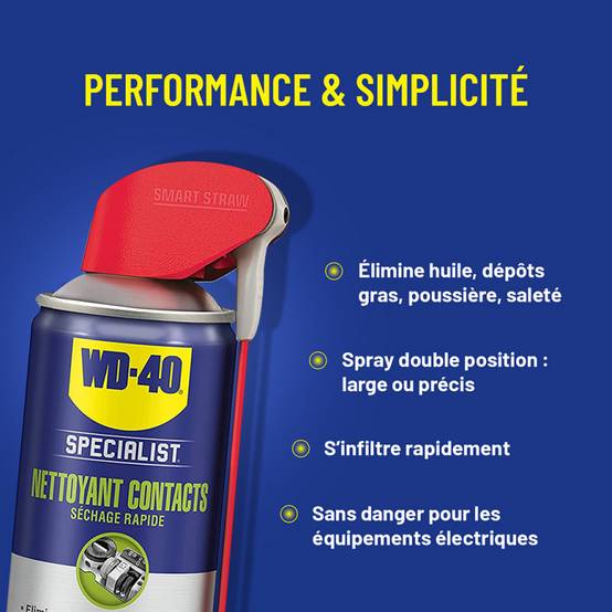 Wd40 - Nettoyant contact WD40 Séchage rapide - 33368 - Image 3