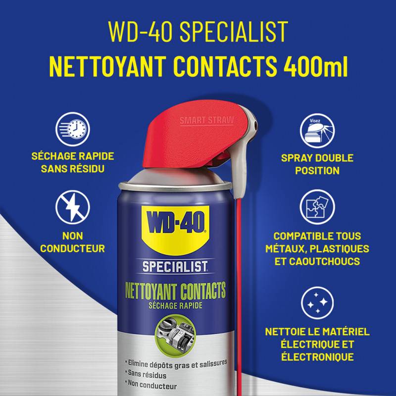 Wd40 - Nettoyant contact WD40 Séchage rapide - 33368 - Image 4