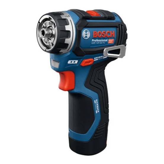 Visseuse GSR 12V-32 FC - BOSCH - Avec 2 batteries 2.0Ah - chargeur - divers embouts - L-BOXX - 06019N7101 - Image 3