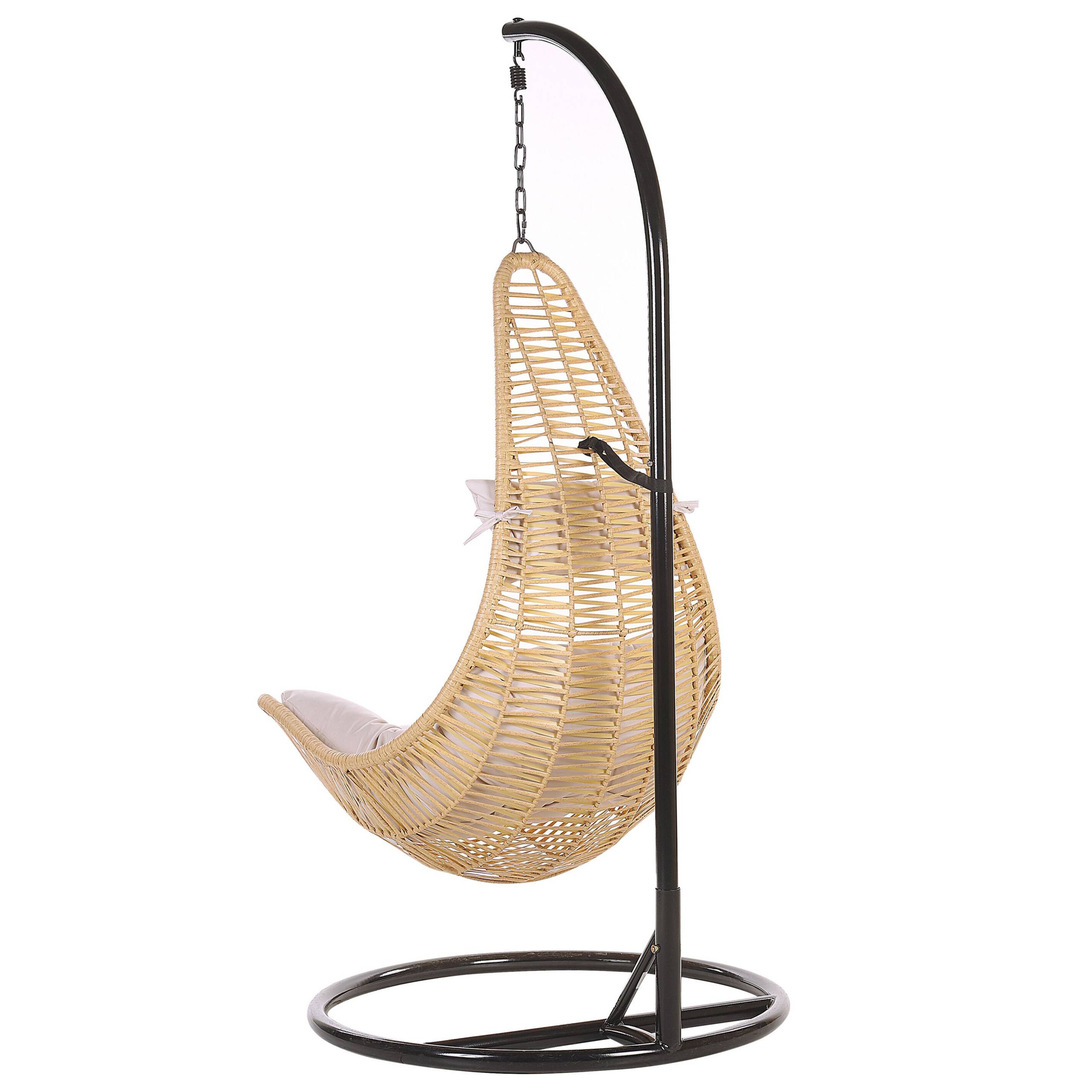 Beliani - Chaise porte-à-faux Polyrotin Naturel ATRI II - Beliani - Image 5