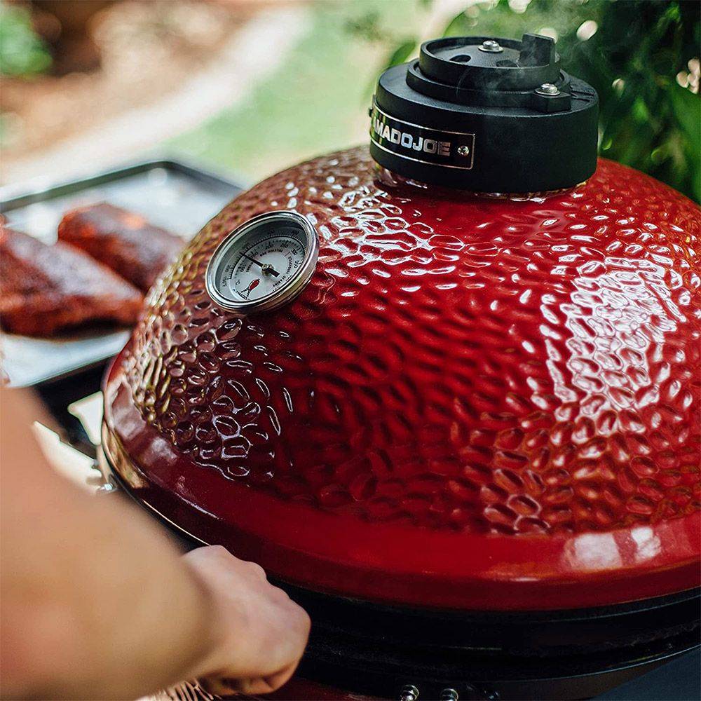 Barbecue kamado Classic Joe I sur chariot - Image 3