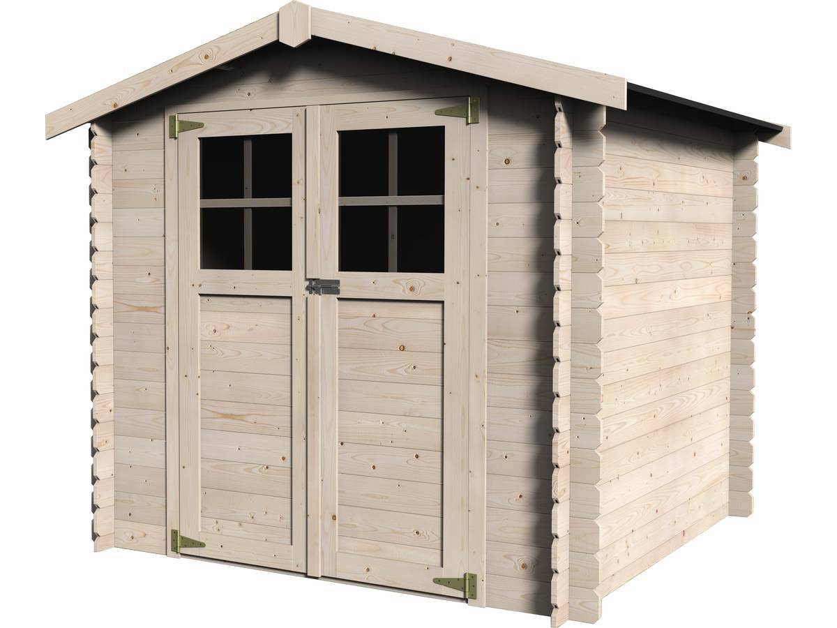 Decor et Jardin - Abri Jardin Bois "milovic" - 4.90 M² - 2.30 X 2.13 X 2.03 M - 19 Mm -decor Et Jardin - Image 1
