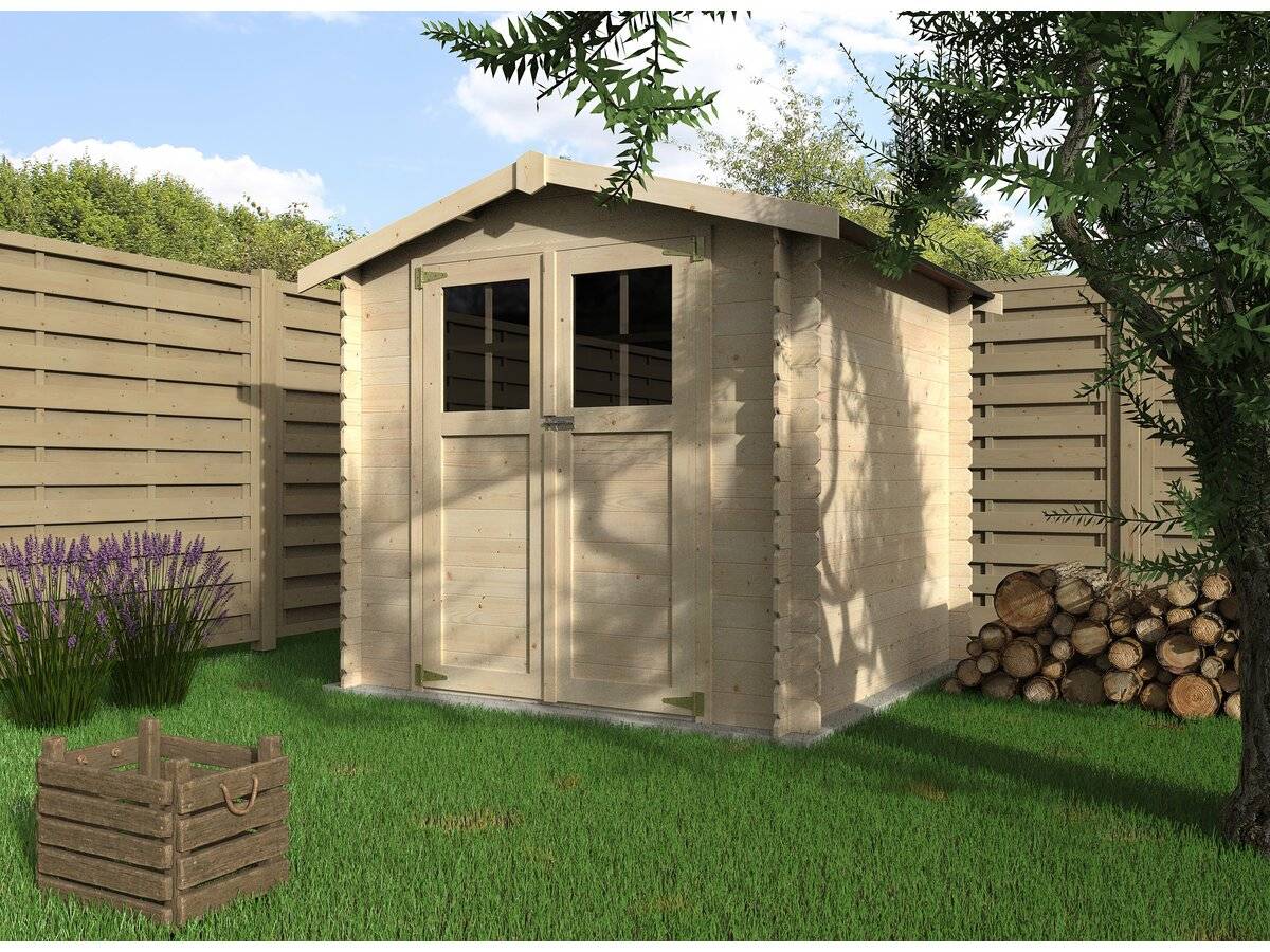 Decor et Jardin - Abri Jardin Bois "milovic" - 4.90 M² - 2.30 X 2.13 X 2.03 M - 19 Mm -decor Et Jardin - Image 2