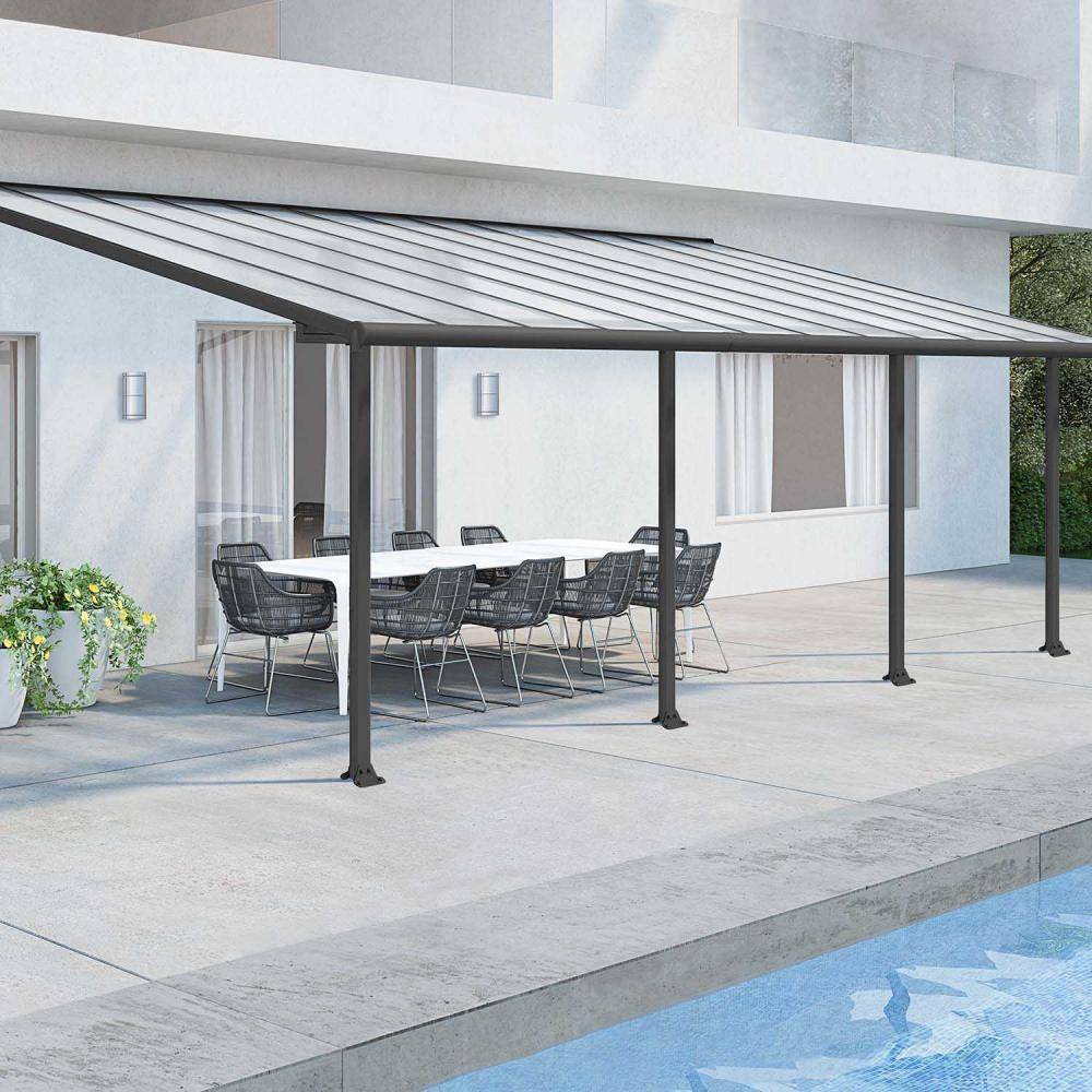 Canopia - Canopia Pergola Olympia 3X7,4 Grise - Image 2