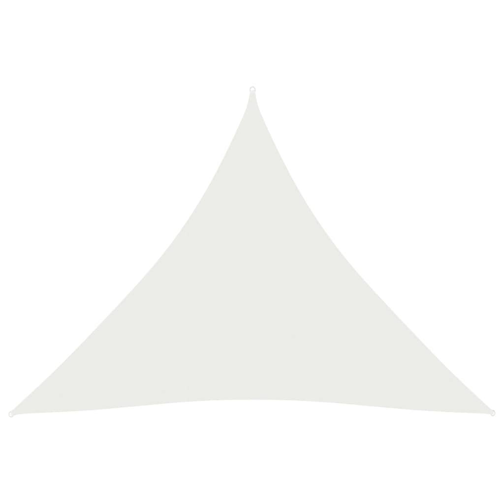 Helloshop26 - Voile toile d'ombrage parasol 160 g/m² 4,5 x 4,5 x 4,5 m PEHD blanc - Image 1