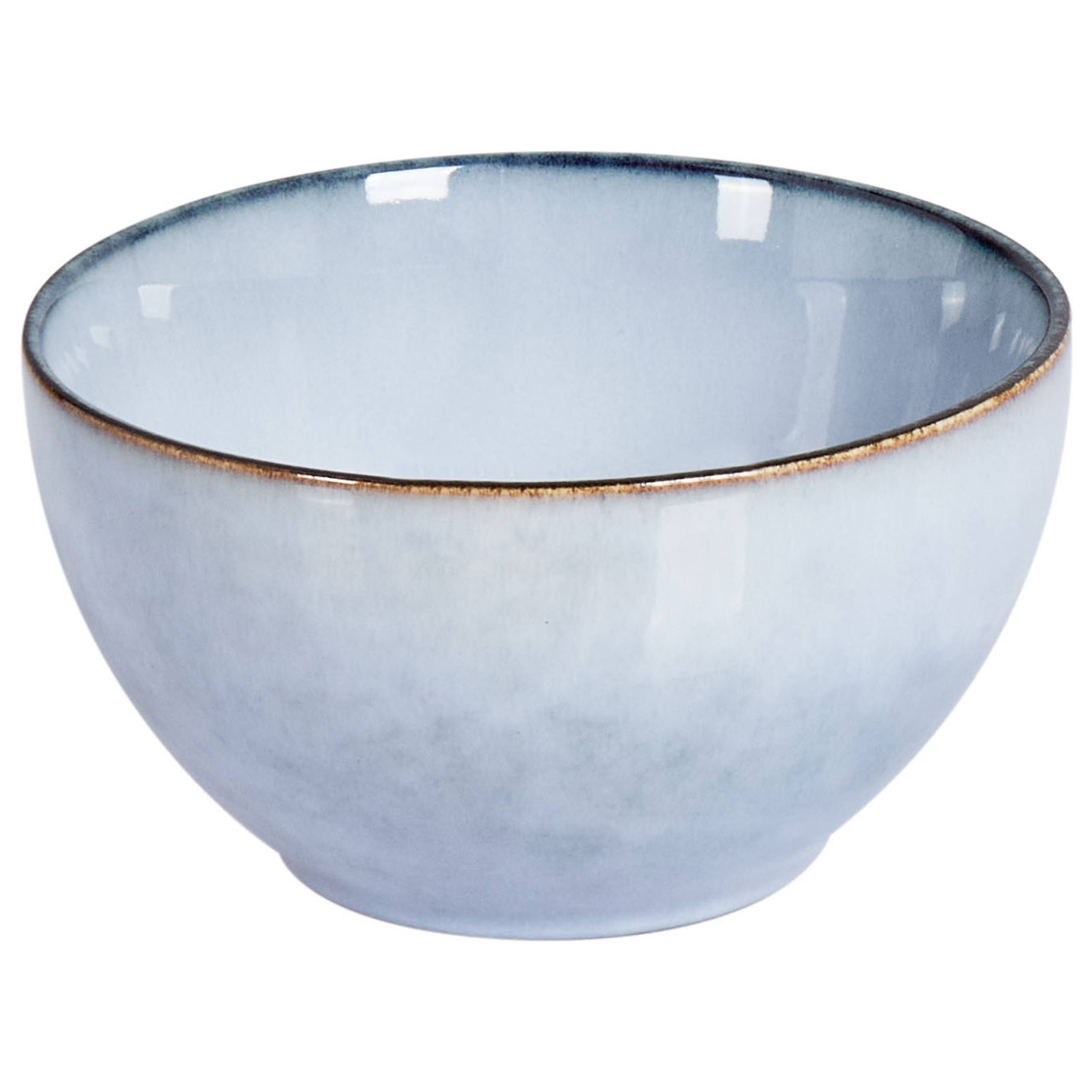 Beliani - Assiettes et bols Grès Bleu clair JUNIPER - 14x14x8- Beliani - Image 4