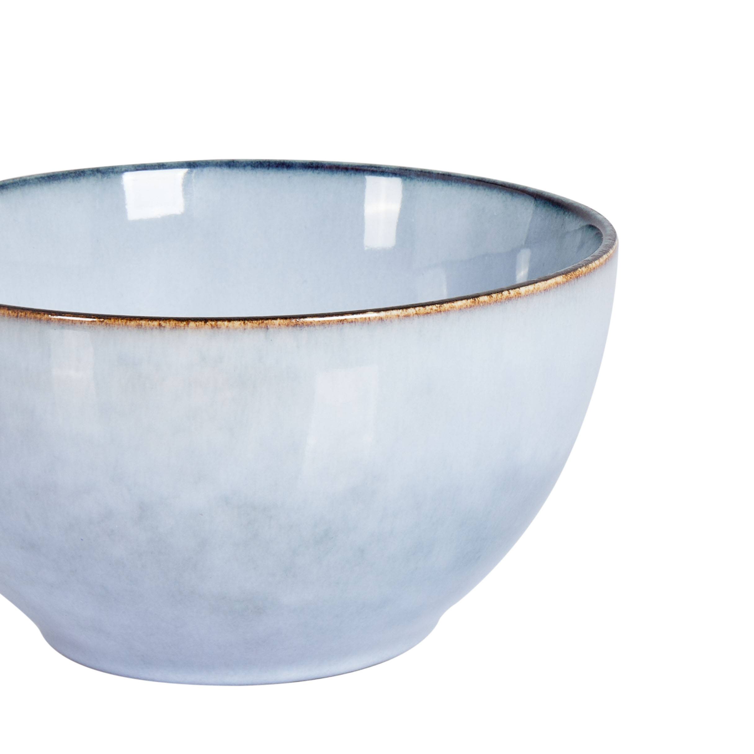 Beliani - Assiettes et bols Grès Bleu clair JUNIPER - 14x14x8- Beliani - Image 7