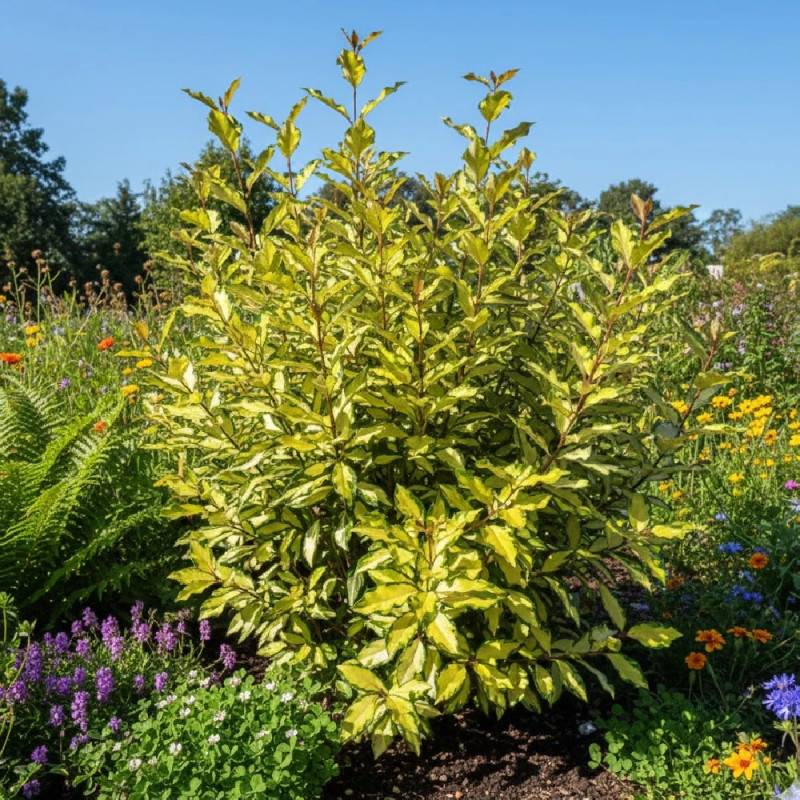 Elaeagnus panaché Maryline® 'Abrela', Chalef à fleurs Blanche/ - feuillage Persistant - Pot de 4L - 40/60 cm - Image 9