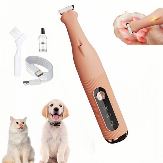 IntiMeg - Rasoir pour les pattes de chien et de chat Orange IntiMeg - Image 1