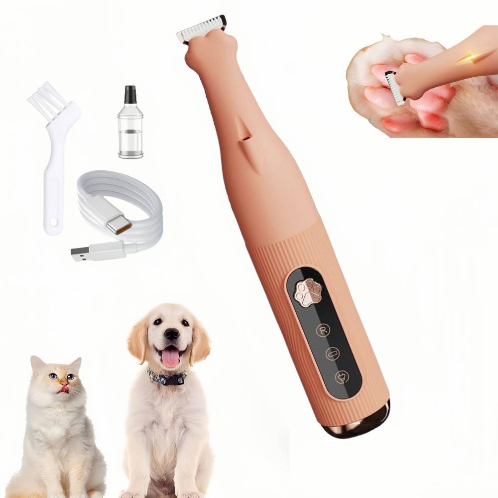 IntiMeg - Rasoir pour les pattes de chien et de chat Orange IntiMeg - Image 1