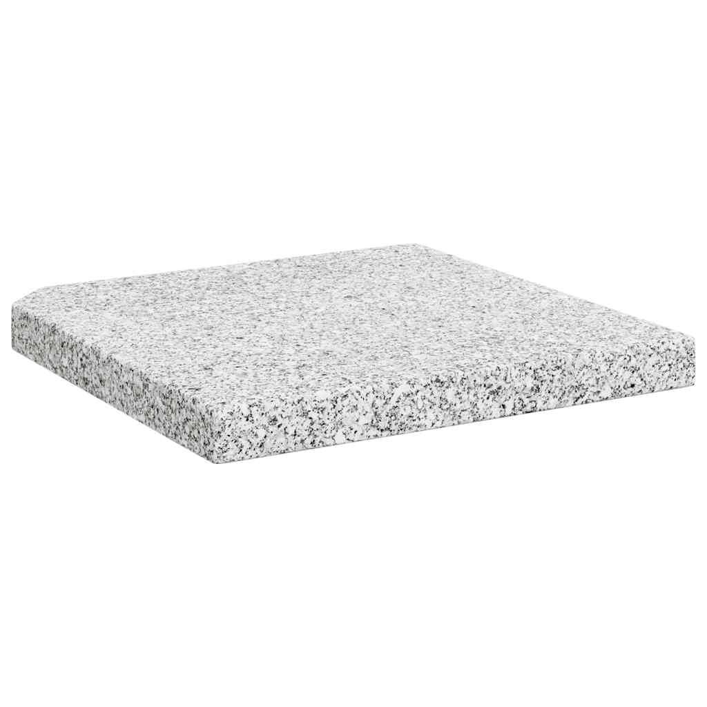 Vidaxl - Plaque de poids carrée pour parasol Granit 25 kg Gris vidaXL 45070 - Image 8