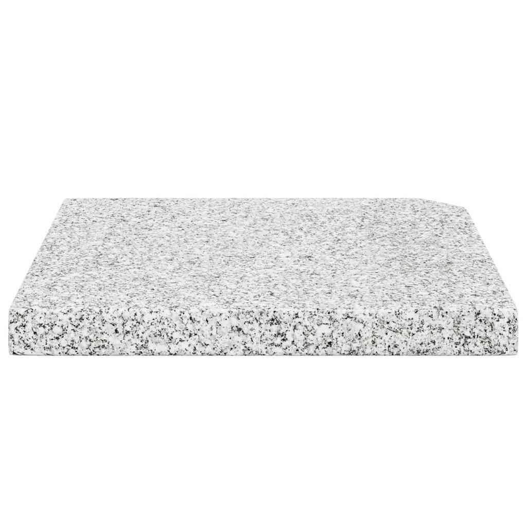 Vidaxl - Plaque de poids carrée pour parasol Granit 25 kg Gris vidaXL 45070 - Image 7