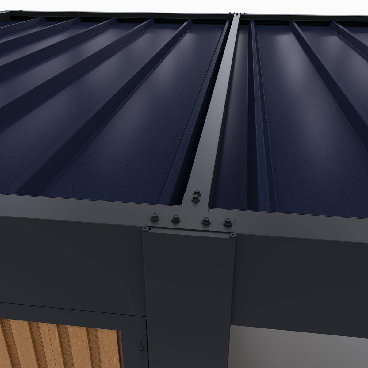 Direct Abris - Carport Aluminium 330 x 570 cm PRESTON - 18 m2 - Hauteur : 255 - 1 Voiture - Abri Voiture Autoportant - Sans Déclaration Travaux - Image 10