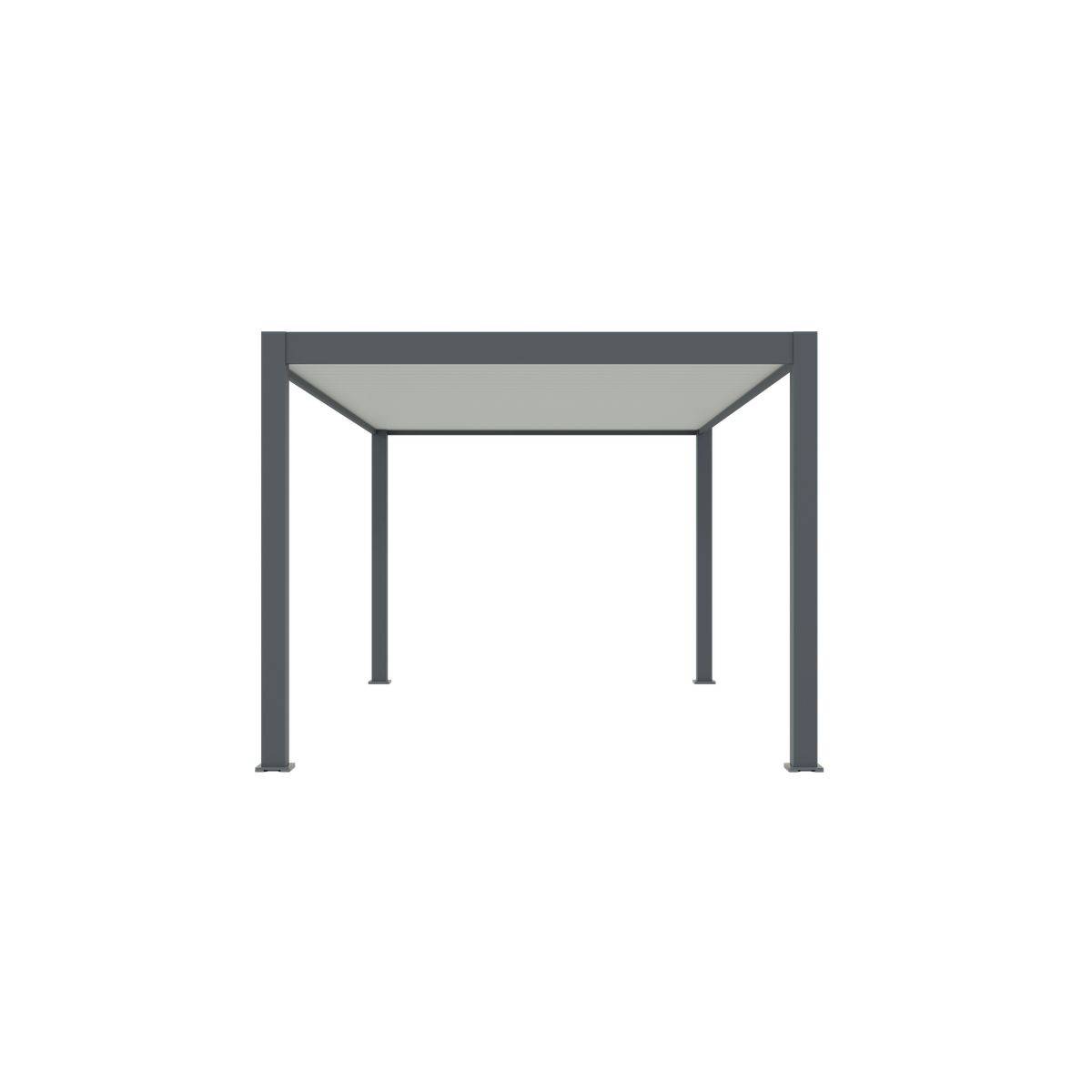 Direct Abris - Carport Aluminium 330 x 570 cm PRESTON - 18 m2 - Hauteur : 255 - 1 Voiture - Abri Voiture Autoportant - Sans Déclaration Travaux - Image 6