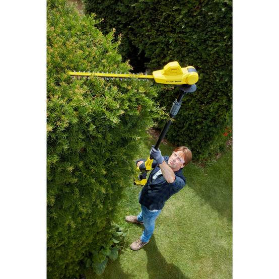 stanley - Taille-Haies sur Perche 18V STANLEY FATMAX V20 SFMCPH845B-XJ Sans Batterie ni Chargeur - Image 2