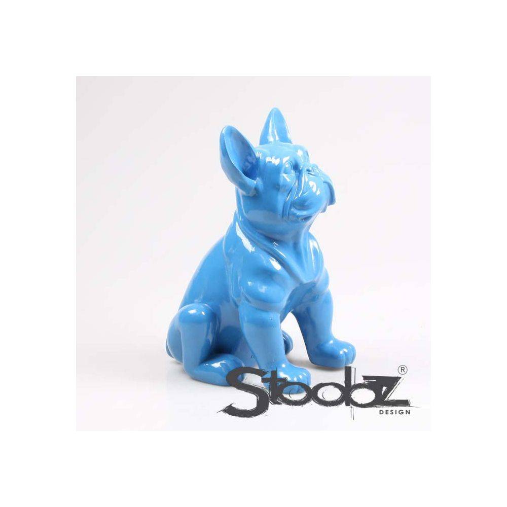Stoobz - Chien bouledogue français coloré 37 x 25 x 22 cm - Image 2