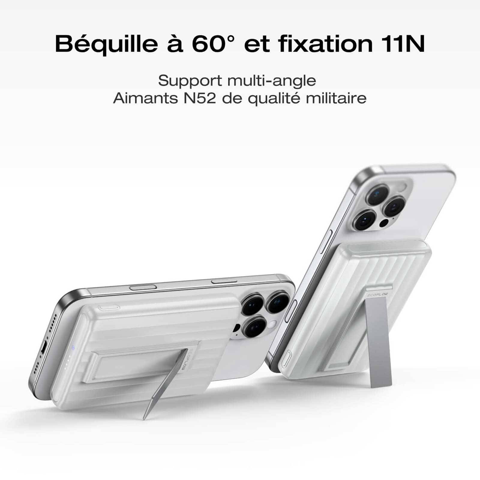 Batterie magnétique EcoFlow RAPID Mag 10K - Puissante, rapide, ultra-fine - Image 6