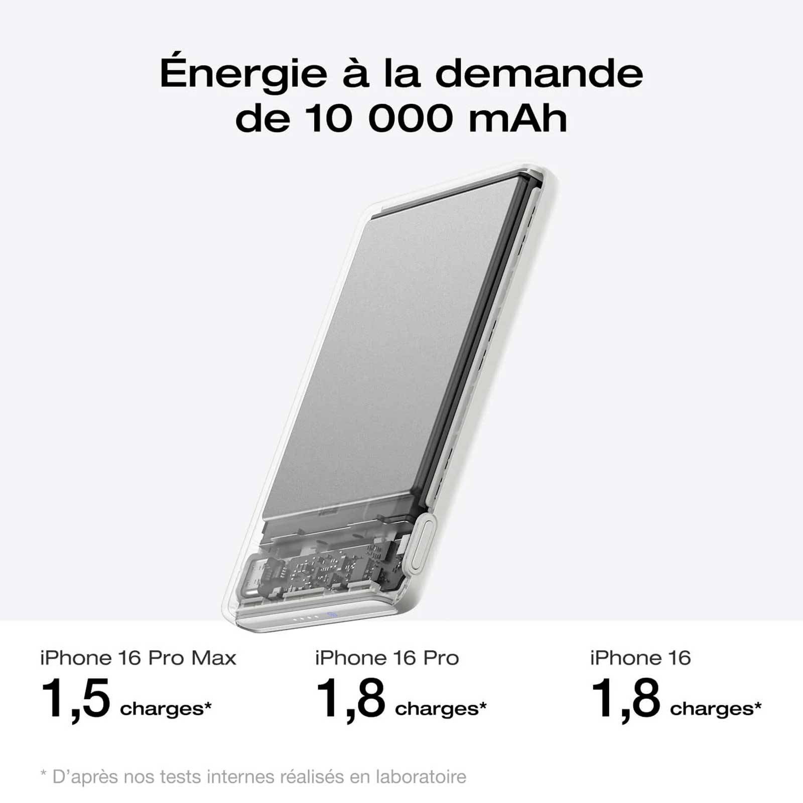 Batterie magnétique EcoFlow RAPID Mag 10K - Puissante, rapide, ultra-fine - Image 9