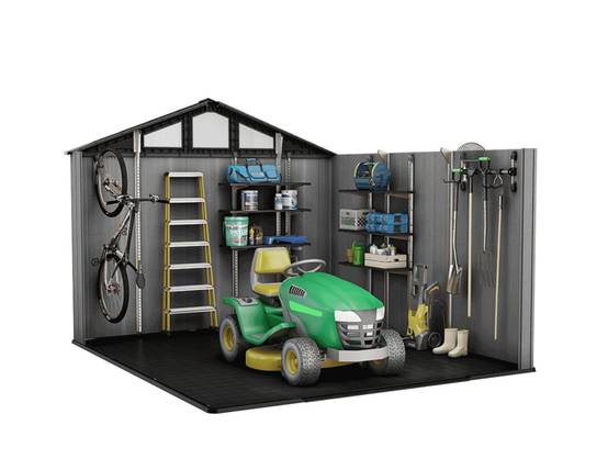 Keter - Abri de jardin résine gris aspect bois 12,5 m² Stronghold 1015 - Keter - Image 3
