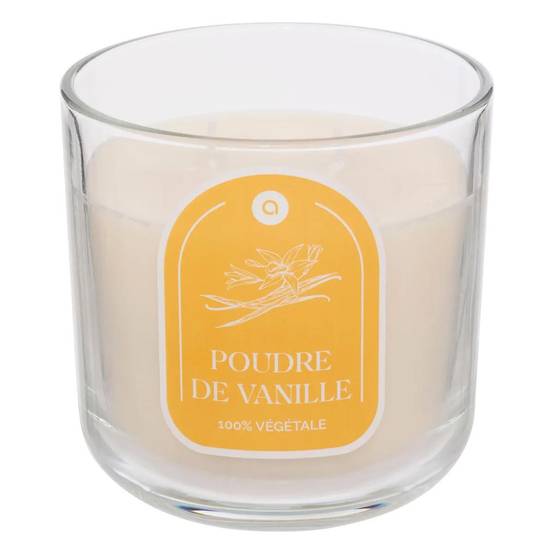 Bougie Parfumée en Verre "Floa" 350g Vanille - Image 1