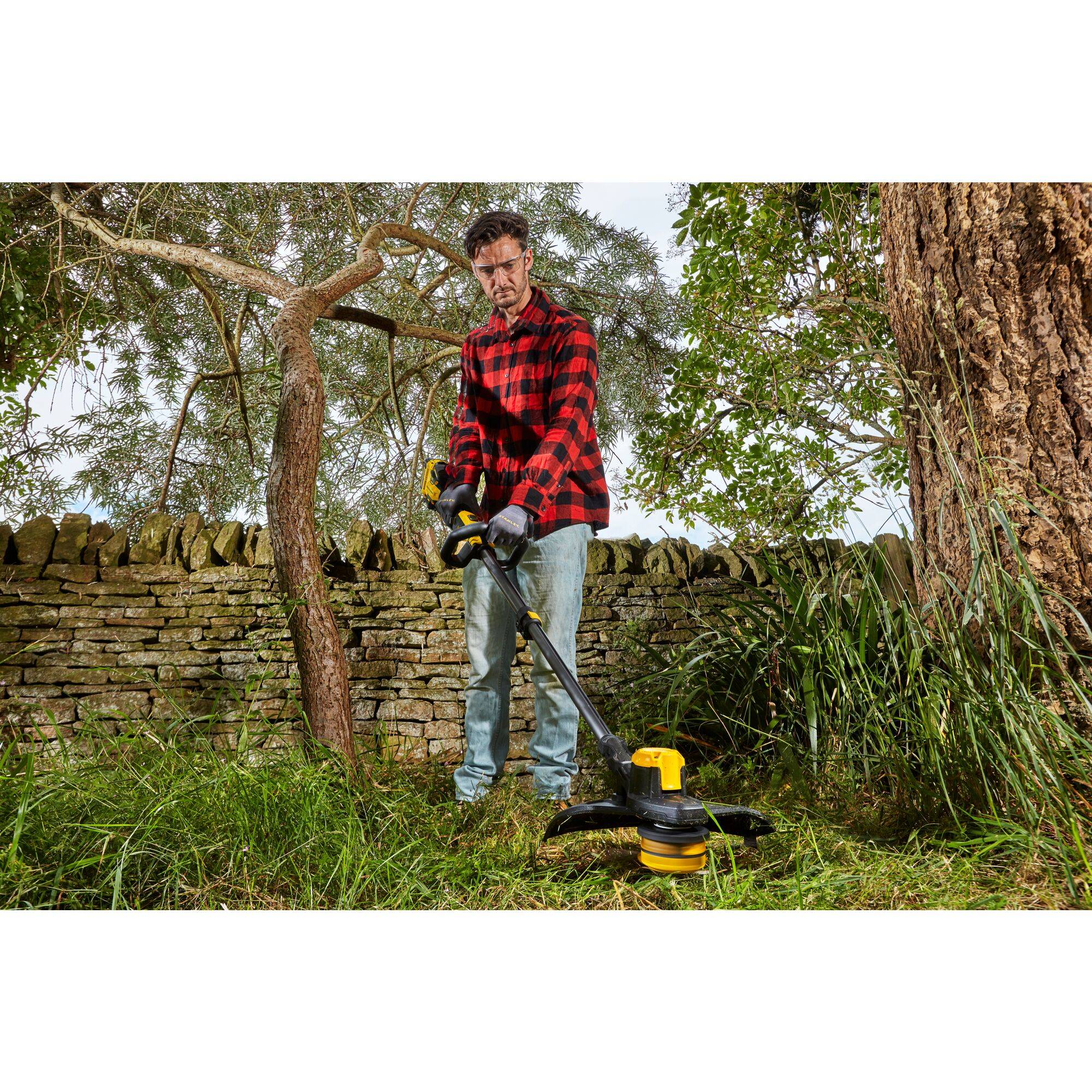 stanley - Coupe-Bordures 33 cm Brushless 18V STANLEY FATMAX V20 SFMCSTB933B-XJ Sans Batterie ni Chargeur - Image 5