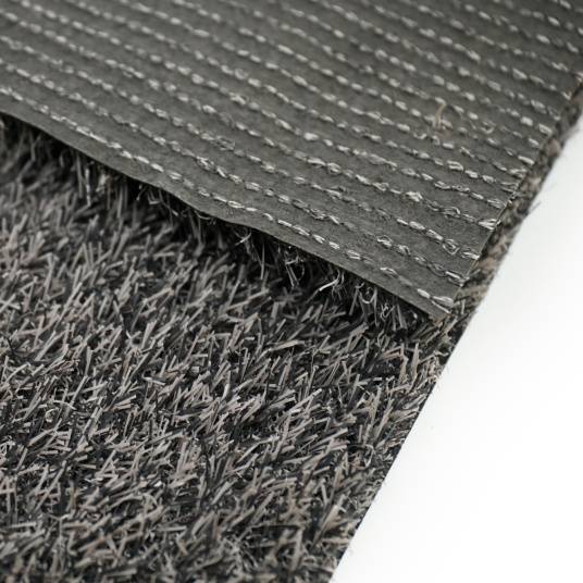 Decoweb - Gazon artificiel Arty Couleur Gris Foncé, 20 mm, Echantillon 15 x 20 cm - Decoweb - Image 4