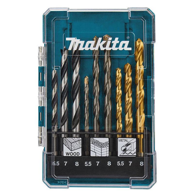 Makita - Set de forets métal / maçonnerie / bois MAKITA D-71978 Kit de perçage 9 pièces Makita - Image 1