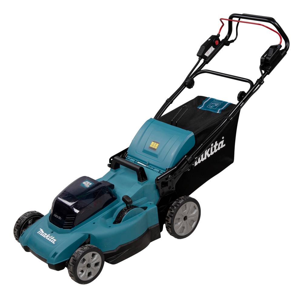 Makita - Tondeuse autotractée 48 cm 36V (2x18V) LXT - MAKITA - avec 2 batteries 18V 5.0Ah - chargeur double - DLM481CT2 - Image 1