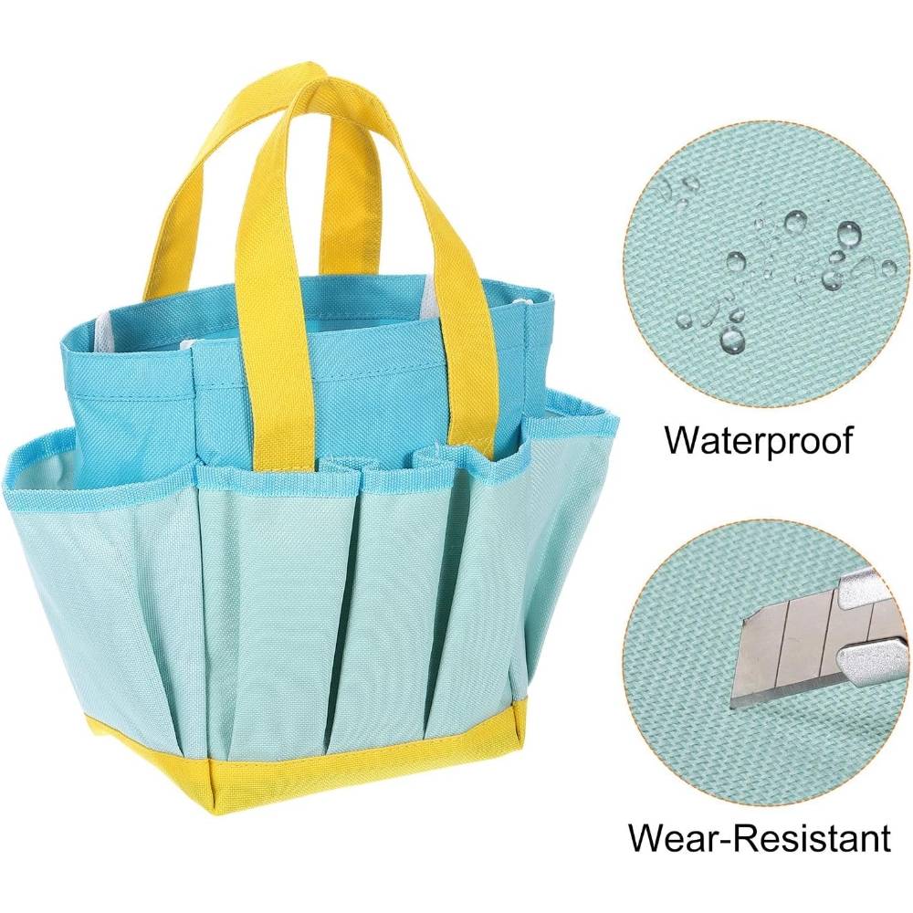 Trousse d'outils de jardinage bleue - IntiMeg - Image 5