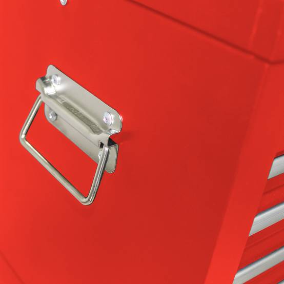 Servante d'Atelier Mobile 2 en 1 Rouge, 6 Tiroirs et Coffre à Outils Détachable – ComfortXL Outdoor Living - Image 8