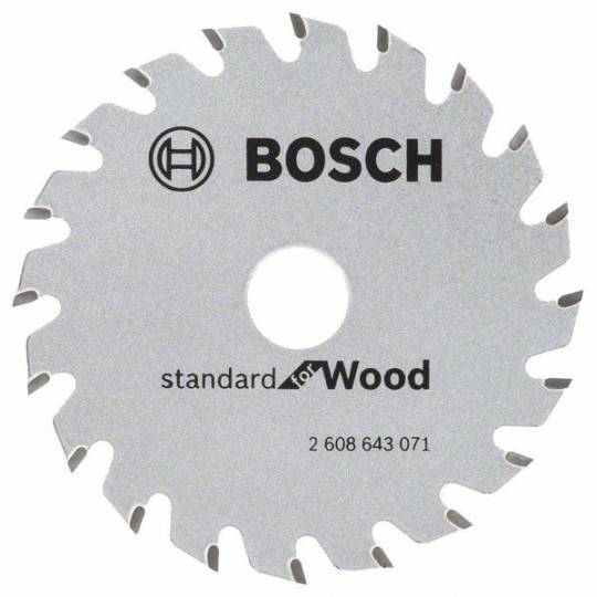 Bosch - Lame de scie circulaire Ø 85 x 15mm - 20 dents - ATB pour scie circulaire portative Optiline Wood - BOSCH - 2608643071 - Image 2