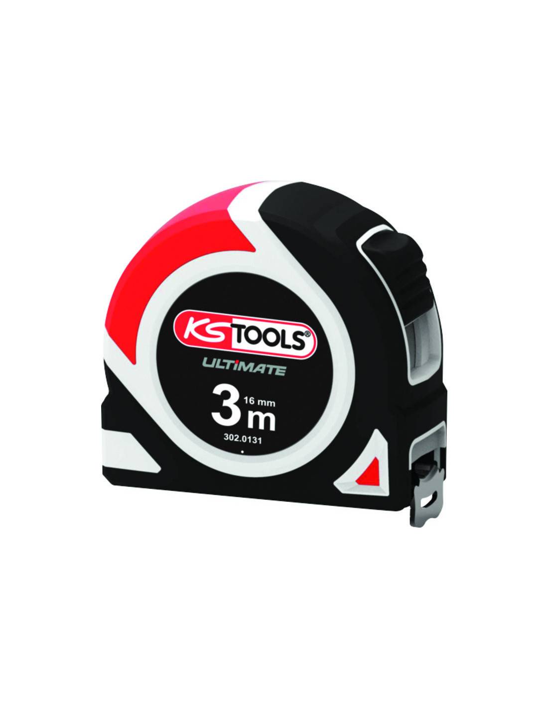 Mètre Ks Tools 3m Mètre Robuste Bi-matière 3 Mètres - Ks Tools