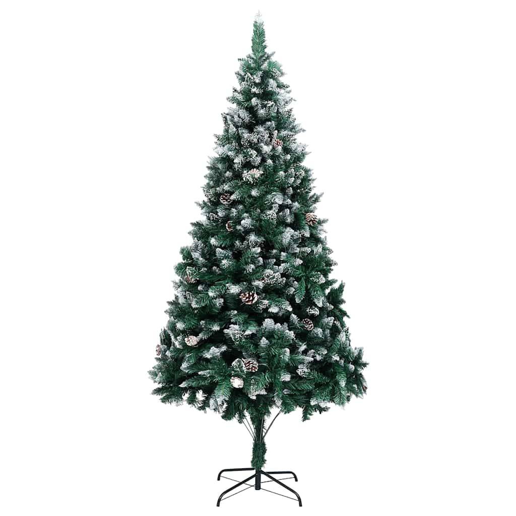 Sapin de Noël | Arbre de Noël artificiel Vert 240 cm PVC, Acier et Plastique Maison Chic - Image 5