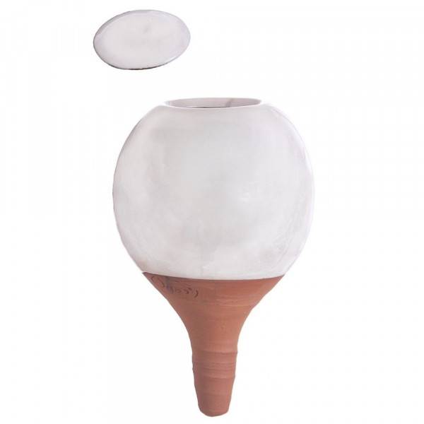 Ferme Du Moutta - Ollas / Oyas Céramique à planter Blanc 0,3 litres