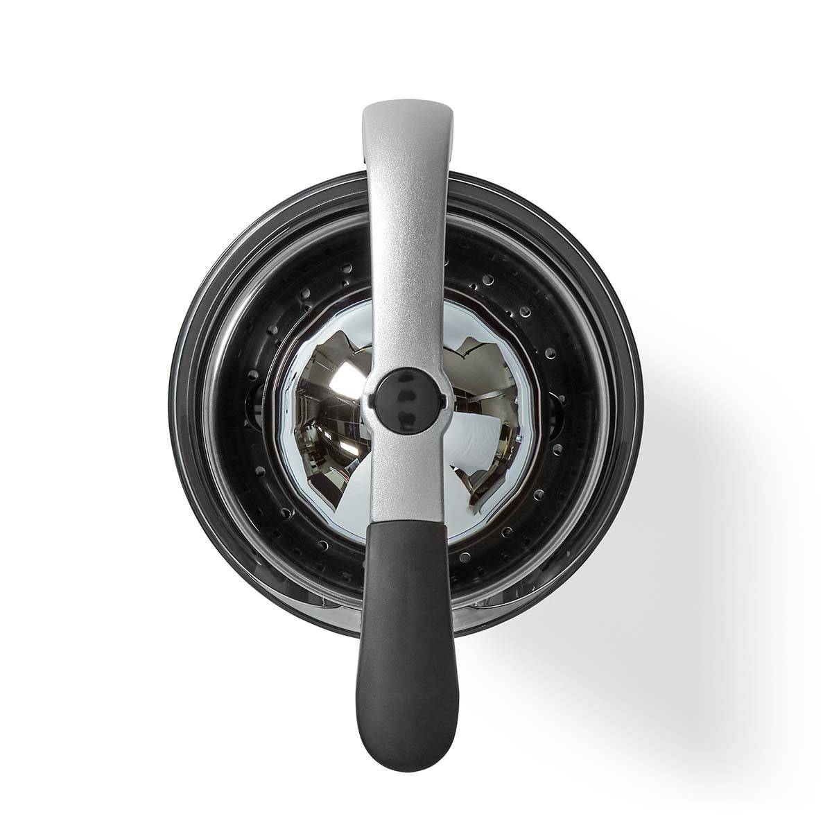 Presse-agrumes 100W Inox Silencieux Levier Bec Anti goutte 2 cones Haute Qualité NEDIS - Image 9