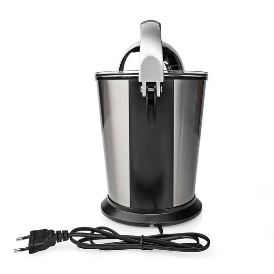 Presse-agrumes 100W Inox Silencieux Levier Bec Anti goutte 2 cones Haute Qualité NEDIS - Image 5
