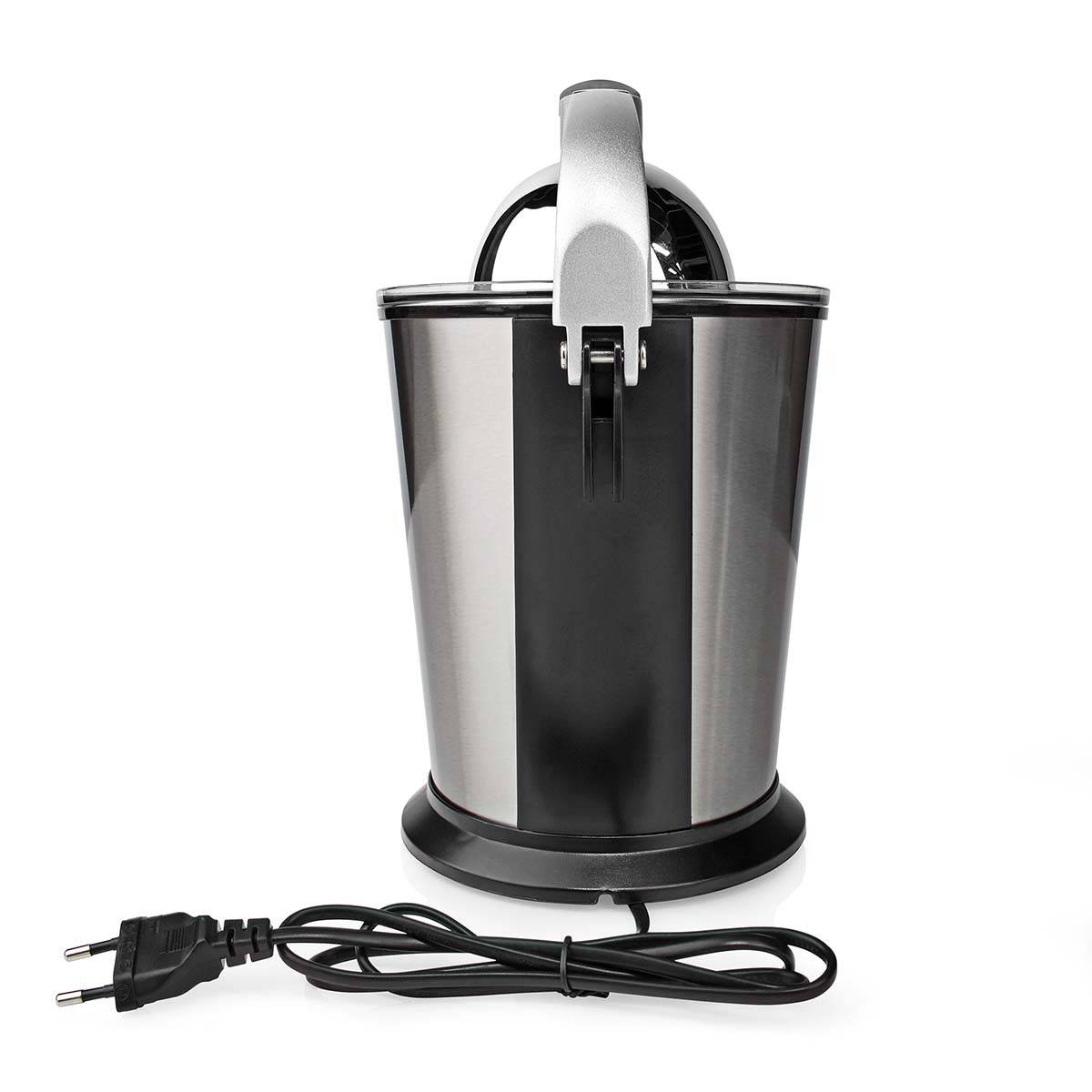 Presse-agrumes 100W Inox Silencieux Levier Bec Anti goutte 2 cones Haute Qualité NEDIS - Image 5