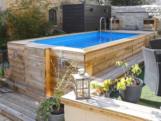 Ubbink - Piscine bois Azura 4,50 x 2,50 x 1,26 m - Liner bleu - Ubbink - Image 9