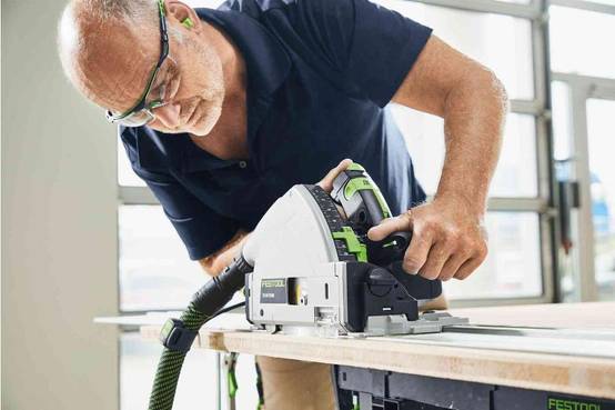 Scie plongeante TS 55 FEBQ-Plus Ø160mm - FESTOOL - avec lame - Systainer - 576703 - Image 4