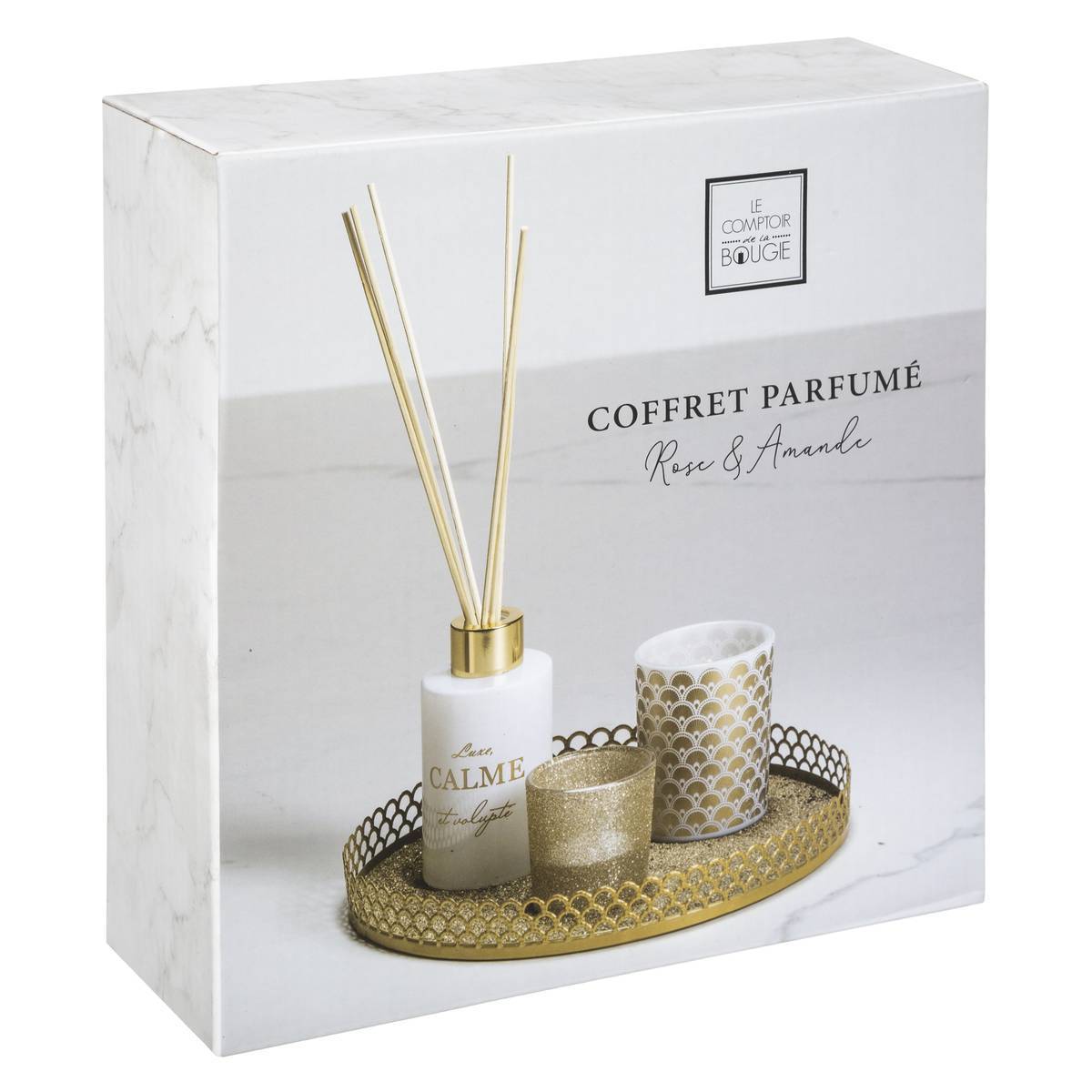 Atmosphera - Coffret senteur plat dorure - Atmosphera Créateur d'intérieur - Image 3