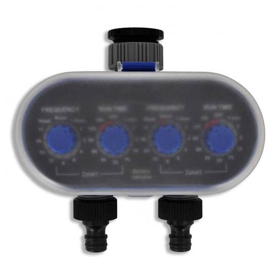 Vidaxl - Minuterie d'arrosage automatique électronique de jardin Double sortie vidaXL 41193 - Image 2