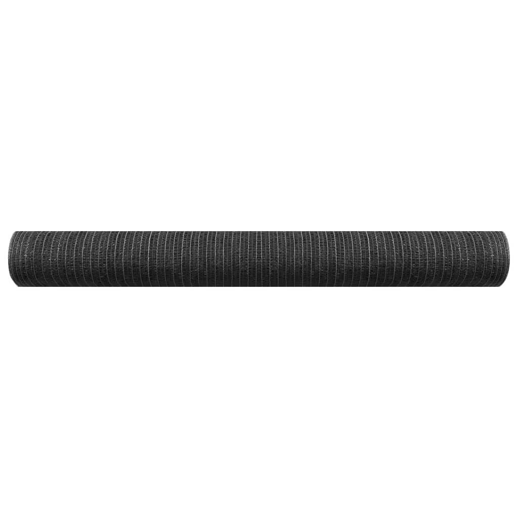 Helloshop26 - Filet brise-vue 1,2x10 m PEHD 175 g/m² anthracite - Image 3
