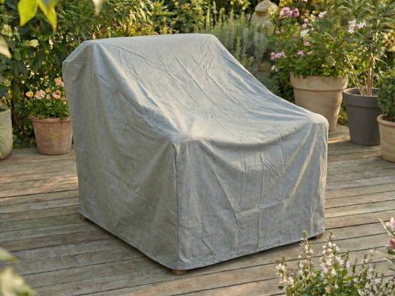 Housse de protection Cover Garden pour fauteuil de jardin - 85 x 85 x 70 cm - Jardiline - Image 2