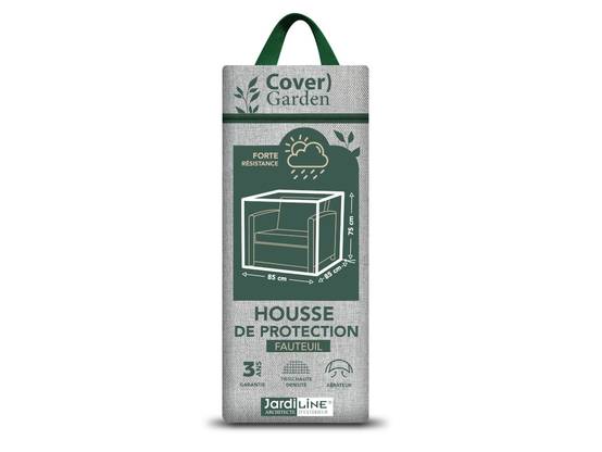 Housse de protection Cover Garden pour fauteuil de jardin - 85 x 85 x 70 cm - Jardiline - Image 1